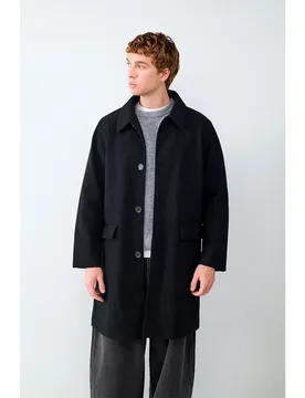 Cappotto Soft Touch Black / Black L