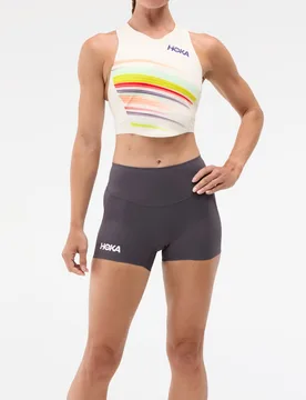 Women's Race Day Fitted 2.5" Short in Squid Ink, Size XL - HOKA - FashionsVida