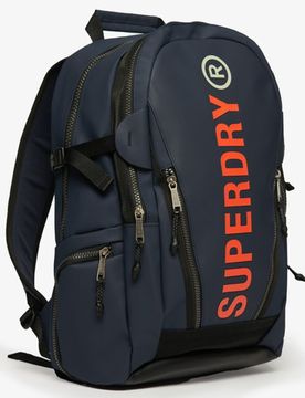 Superdry Damen Tarp Rucksack Marineblau - Größe: One Größe