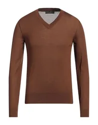 DOLCE&GABBANA Pullover Herren Braun 44 Herren