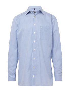 OLYMP Camisa 'Luxor' navy / blanco