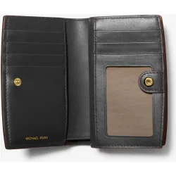 Cartera de mujer bryant mediana de piel granulada