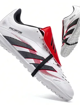 Zapatos de fútbol para hombres con absorción de impactos mejorada, fabricados con goma resistente al desgaste para optimizar la tracción y la estab - Shein - FashionsVida