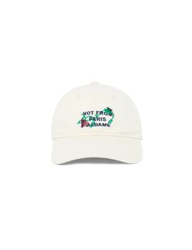 Curved Visor 6-Panel Adjustable Hat with Slogan Design