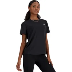 ATHLETICS T-SHIRT Damen Black Heather Gr. L