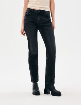 Sinsay - Jeans dritti - nero