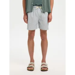 Bañador de hombre tipo bermuda seersucker