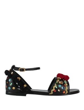 Dolce&Gabbana Sandalias Chica Negro 26,29,30,31,32 Chica