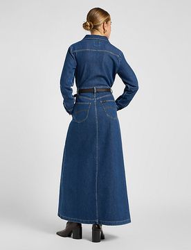Maxi Denim Utility Dress Time Of Our Life Größe XS female