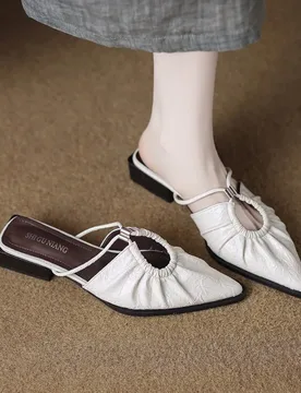Women's Spring New Sexy Pointed Designer Slippers Outdoor Walking Comfortable Lightweight Wear-resistant Mules Plus Size - Aliexpress - FashionsVida