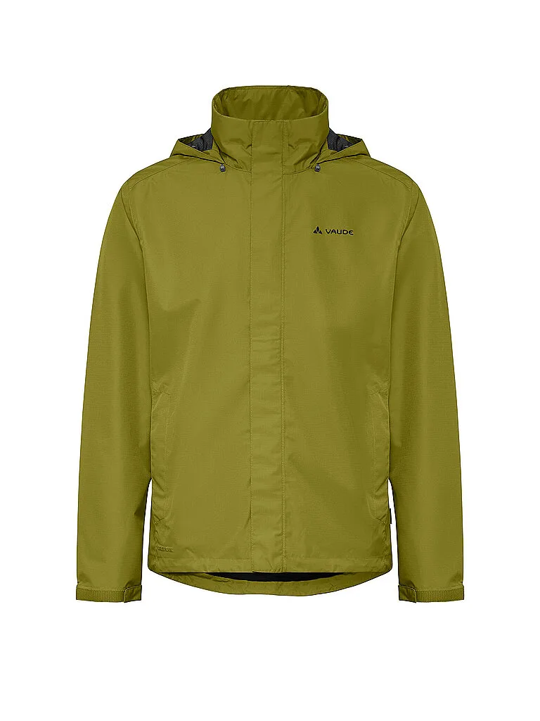 Giacca antipioggia da uomo Escape Light oliva 4XL - VAUDE - FashionsVida