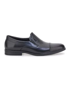 Mocassini Neri Eleganti Con Puntale 4901 44 - Nazareno Gabrielli - FashionsVida
