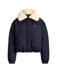 Coupe-vent bleu marine L