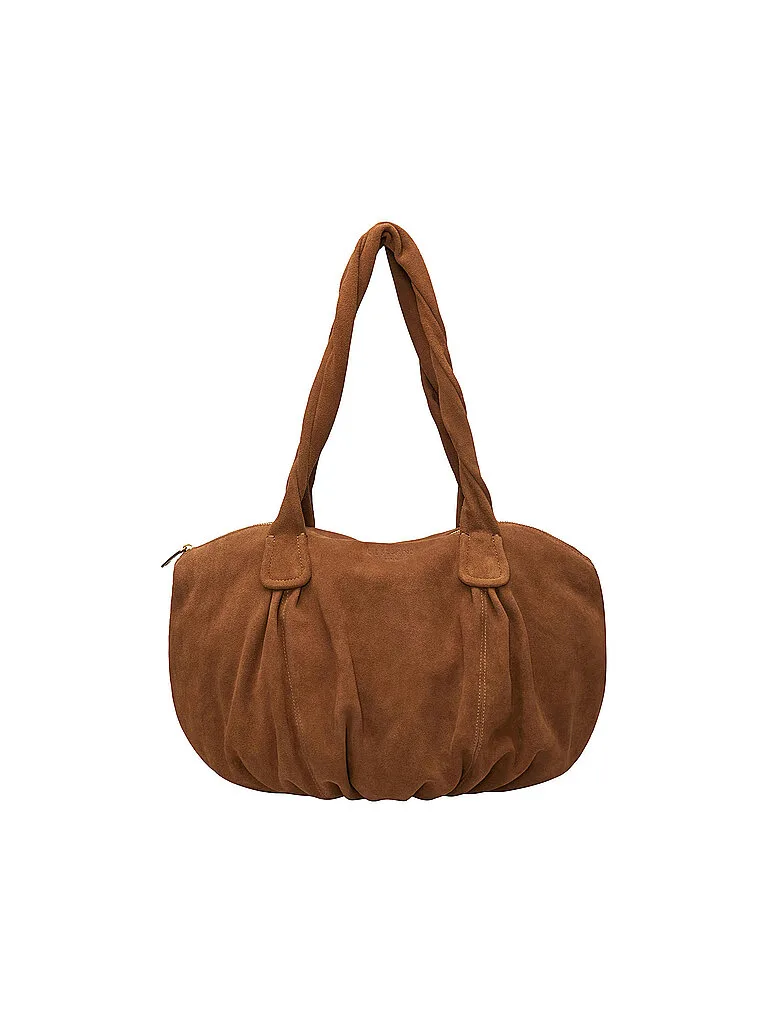 Bolso de piel - Hobo Bag LUCY Medium marrón - Liebeskind Berlin - FashionsVida