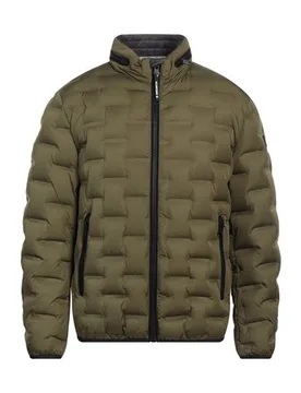 Pufferjacke & Daunenjacke Herren Militärgrün 52,54,56,58,60 Herren - Milestone - FashionsVida