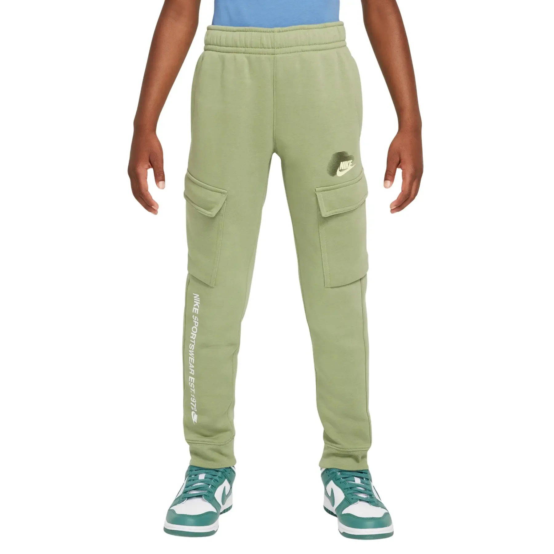 Cargohose Kinder - Vert - male - Size: 8/10 ans - Nike - FashionsVida