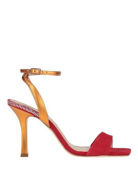 Sandalias Mujer Rojo 39 Mujer