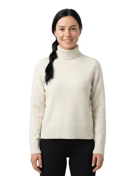 Maglione A Collo Alto 250970 Milk 2XL