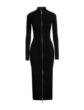 Midi-Kleid Damen Schwarz S,XS,XXS Damen