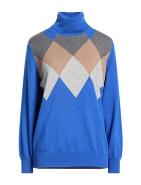 Rollkragenpullover Damen Blau 36 Damen - Kangra - FashionsVida
