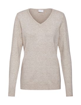 VILA Jersey 'VIRil' beige moteado