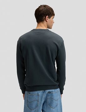 Regular Wobbly Sweatshirt Washed Black Größe XXL male