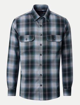 Casamoda Hemd Casual Fit Blau L