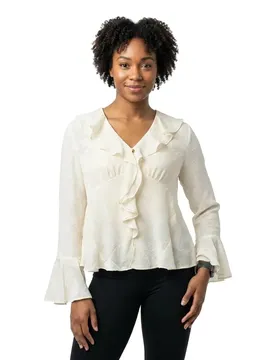 Blouse à Manches 3/4 21010415 Regular Fit Light Pearl XL