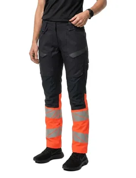 Pantalon De Travail Accelerate Safe 19678 Dark Navy / Hi-Vis Red 56 - MASCOT - FashionsVida
