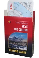 Map Playing Cards Skye the Cuillin