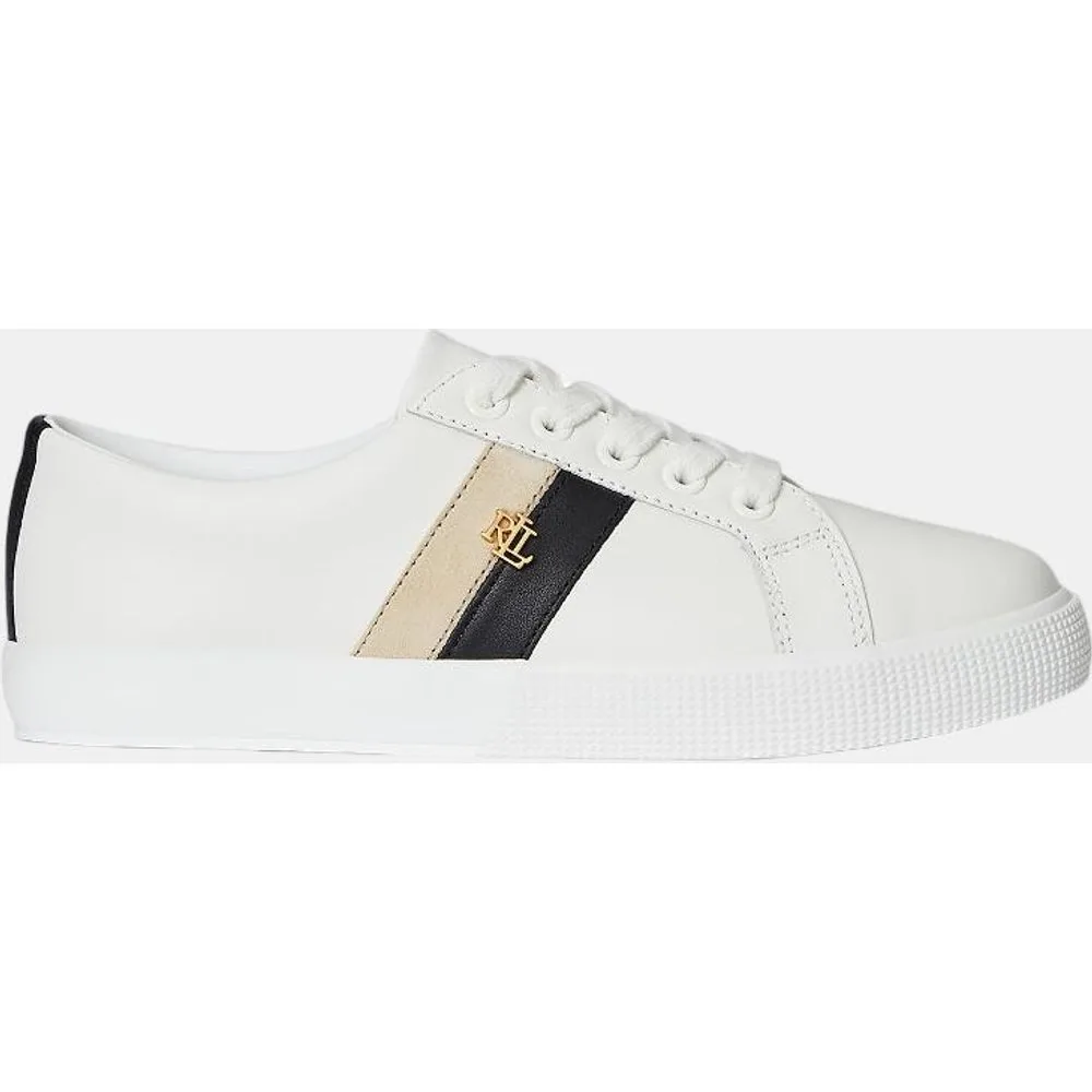 Deportiva Janson II de mujer de piel - Lauren Ralph Lauren - FashionsVida
