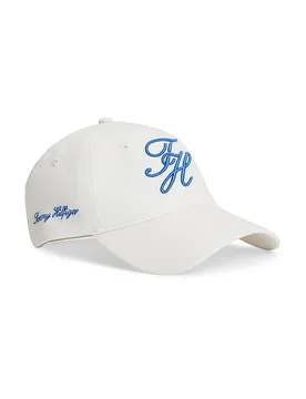 Cappello TH SCRIPT bianco - Tommy hilfiger - FashionsVida