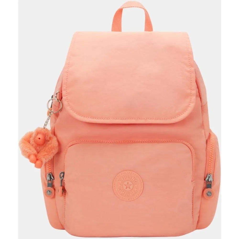 Mochila mediana con correas ajustables, modelo City zip S - Kipling - FashionsVida