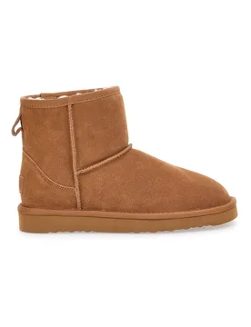 Stivaletti cammello in vera pelle con pelo interno stile pantofola 3551 37 - PITTARELLO WOW - FashionsVida