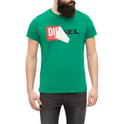 T-Diego-Qa Mens Green T-Shirt