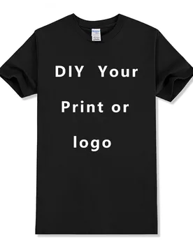 EU Size 100% Cotton Custom T Shirt Make Your Design Logo Text Men Women Print Original Design Gifts Tshirt - Aliexpress - FashionsVida