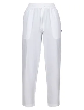 Womens/ladies Corso Trousers (White) - Size 14 Regular - Regatta - FashionsVida