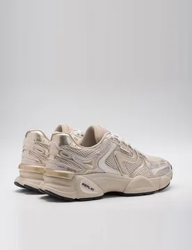 Zapatillas retro de mujer con rejilla y cordones - Replay - FashionsVida