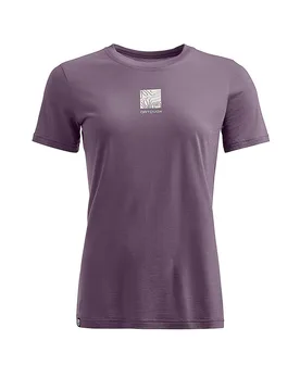 Damen Tourenshirt Abstract 120 Cool Tec lila XL W - Ortovox - FashionsVida