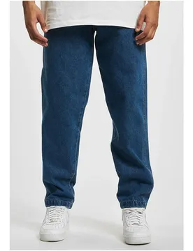 Jean Tapered Loose Fit Mid Blue Washed 30