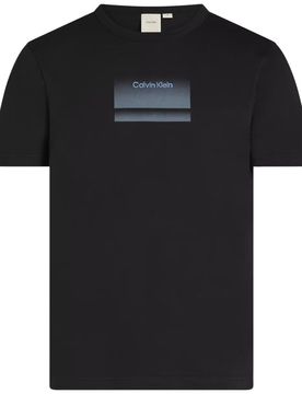 T-shirt nera con stampa K10K113803BEH