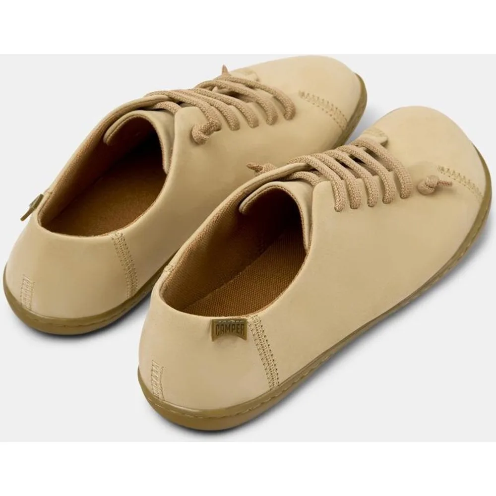 Zapatillas de piel de mujer Peu Cami con cordones - Camper - FashionsVida