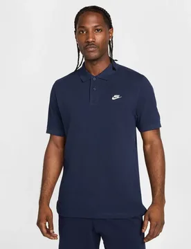 Club Herren Poloshirt, blau US: S - Nike - FashionsVida