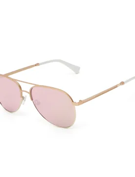 Gafas de sol Gold Light Purple Lacma - Hawkers - FashionsVida