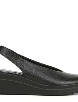 Women's Sutton Slingback Slingbacks in Black Size: 4 - Black - Size: 4 - Naturalizer - FashionsVida
