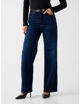 Para mujer. W6RA1AD6881 Jeans de pierna ancha (26), Casual, Algodón, Denim