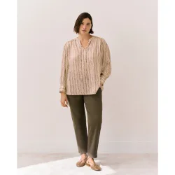 Pantalón de mujer Georgia recto de color