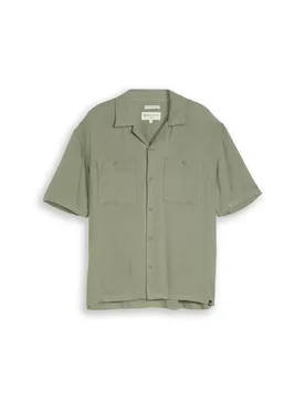 Loose fit structured viscose l male - M - FashionsVida