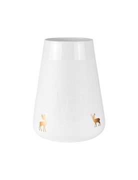 Weihnachts Poesie Vase Weiss weiss baby
