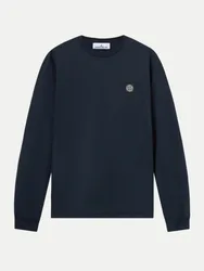 Slim-Fit T-Shirt Langarm Blau M